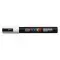 Marķieris UNI Posca PC-5M, ūdens bāzes, balts (1)