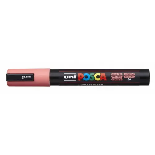 Marķieris UNI Posca PC-5M, ūdens bāzes, koraļļu (66)