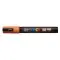 Marķieris UNI Posca PC-5M, ūdens bāzes, oranžs (4)
