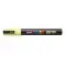 Marķieris UNI Posca PC-5M, ūdens bāzes, pasteļdzeltens (P2)