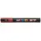 Marķieris UNI Posca PC-5M, ūdens bāzes, rubīna (56)