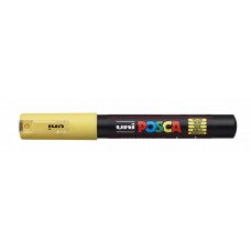 Marķieris UNI Posca PC-1M, ūdens bāzes, dzeltens (2) Marķieris UNI Posca PC-1M, ūdens bāzes, dzeltens (2)