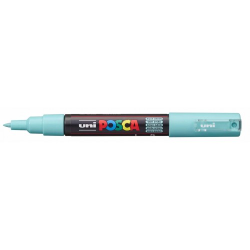 Маркер UNI Posca PC-1M, на водной основе, морской зелёный (P6)
