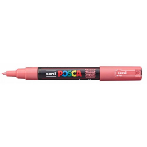 Маркер UNI Posca PC-1M, на водной основе, коралл (66)