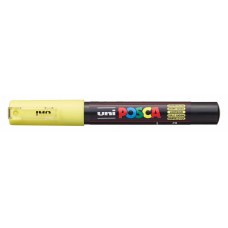Marķieris UNI Posca PC-1M, ūdens bāzes, pasteļdzeltens (P2) Marķieris UNI Posca PC-1M, ūdens bāzes, pasteļdzeltens (P2)