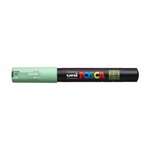 Маркер UNI Posca PC-1M, на водной основе, пастельный зелёный (5)