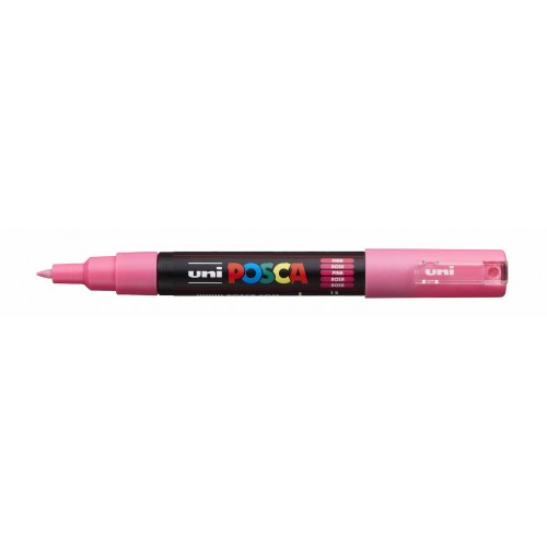 Маркер UNI Posca PC-1M, на водной основе, розовый (13)