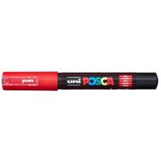Marķieris UNI Posca PC-1M, ūdens bāzes, sarkans (15) Marķieris UNI Posca PC-1M, ūdens bāzes, sarkans (15)