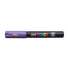 Marķieris UNI Posca PC-1M, ūdens bāzes, violets (12)