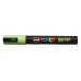 Marķieris UNI Posca PC-5M, ūdens bāzes, ābolu zaļš (72)