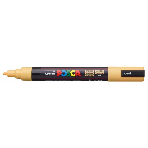 Marķieris UNI Posca PC-5M, ūdens bāzes, aprikožu (P4) Marķieris UNI Posca PC-5M, ūdens bāzes, aprikožu (P4)