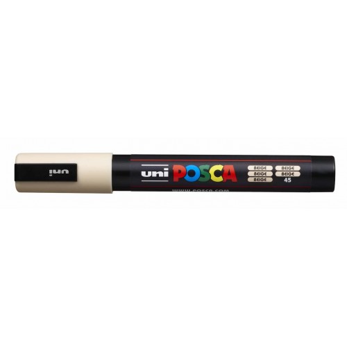 Маркер UNI Posca PC-5M, на водной основе, бежевый (45)