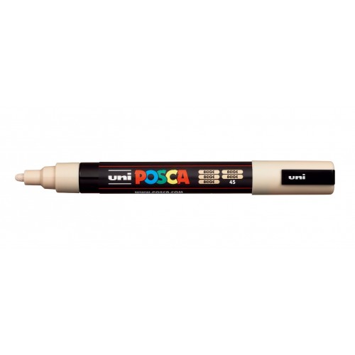 Маркер UNI Posca PC-5M, на водной основе, бежевый (45)
