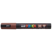 Маркер UNI Posca PC-5M, на водной основе, какао-коричневый (84)