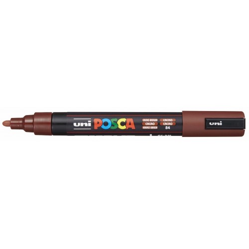 Маркер UNI Posca PC-5M, на водной основе, какао-коричневый (84)
