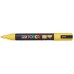 Marķieris UNI Posca PC-5M, ūdens bāzes, ohra (19)