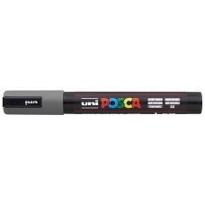 Marķieris UNI Posca PC-5M, ūdens bāzes, tumši pelēks (82) Marķieris UNI Posca PC-5M, ūdens bāzes, tumši pelēks (82)