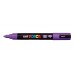 Маркер UNI Posca PC-5M, на водной основе, фиолетовый (12)