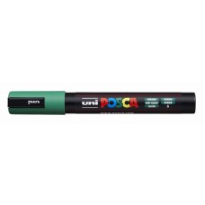 Marķieris UNI Posca PC-5M, ūdens bāzes, zaļš (6) Marķieris UNI Posca PC-5M, ūdens bāzes, zaļš (6)