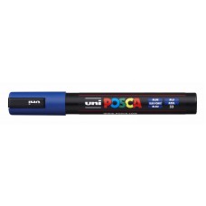 Marķieris UNI Posca PC-5M, ūdens bāzes, zils (33) Marķieris UNI Posca PC-5M, ūdens bāzes, zils (33)