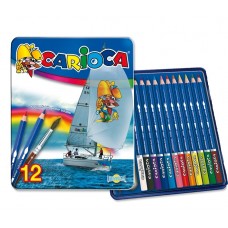 Krasainie zimuli Carioca 12 krāsas water soluble 