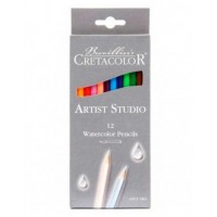 Цветные акварельные карандаши Cretacolor Artist Studio 12 цветов