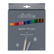 Krāsu akvareļzīmuļi Cretacolor Artist Studio 24 krāsas