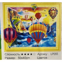 Gleznošana almaza (mazaīka): Gaisa baloni
