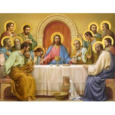 Gleznošana pēc skaitļiem: The Last Supper