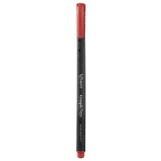 Marķieris MAPED Finefelt 0.4mm, Red Kiss, sarkans Marķieris MAPED Finefelt 0.4mm, Red Kiss, sarkans