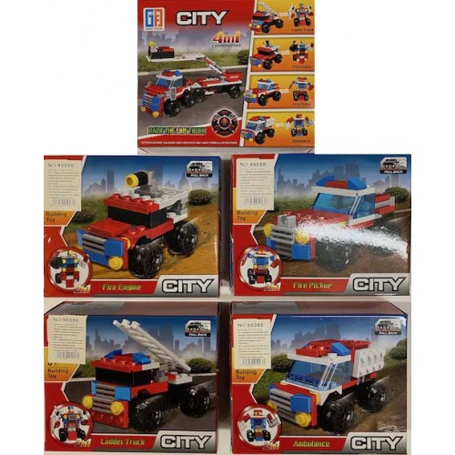 Konstruktors- transformers City Fire Engine.