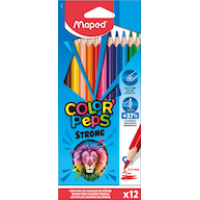 Zīmuļkrāsas MAPED "Color`Peps Strong" 12kr.